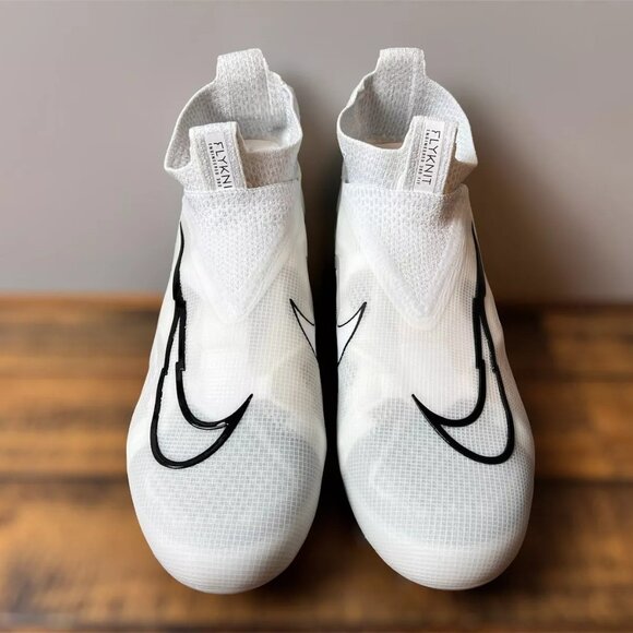 Men’s Nike Alpha Menace Elite 3 Football Cleats Sz 8 Platinum White CT66… - Picture 9 of 12